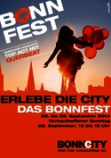 BonnFest 2014 Veranstaltungsplakat