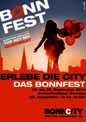 BonnFest 2014 Veranstaltungsplakat